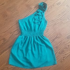 Green summer dress